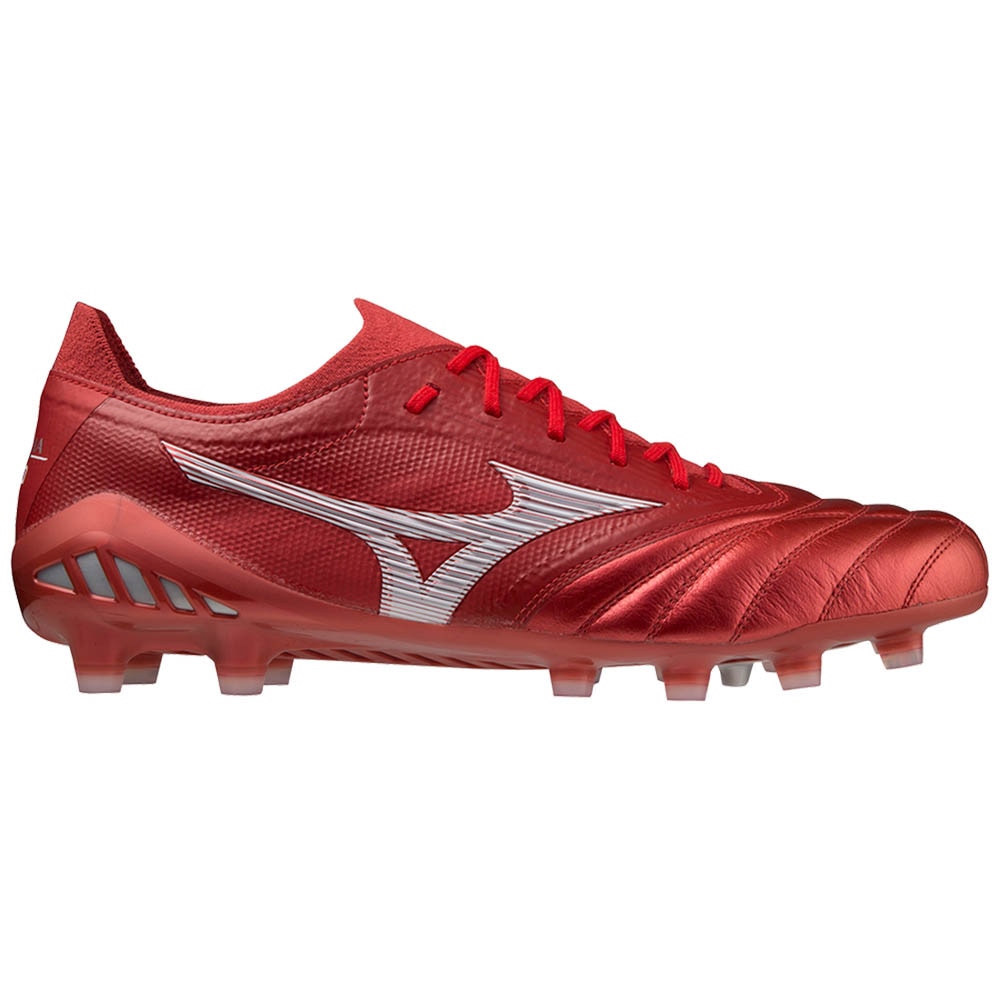 Mizuno Morelia Neo III Beta Made In Japan FG Fotballsko Passion Red