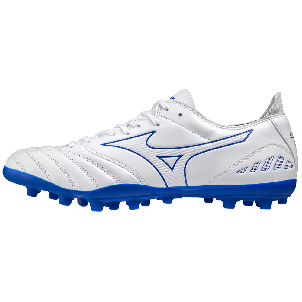 Mizuno Morelia Neo III Pro AG Fotballsko Hvit/Blå