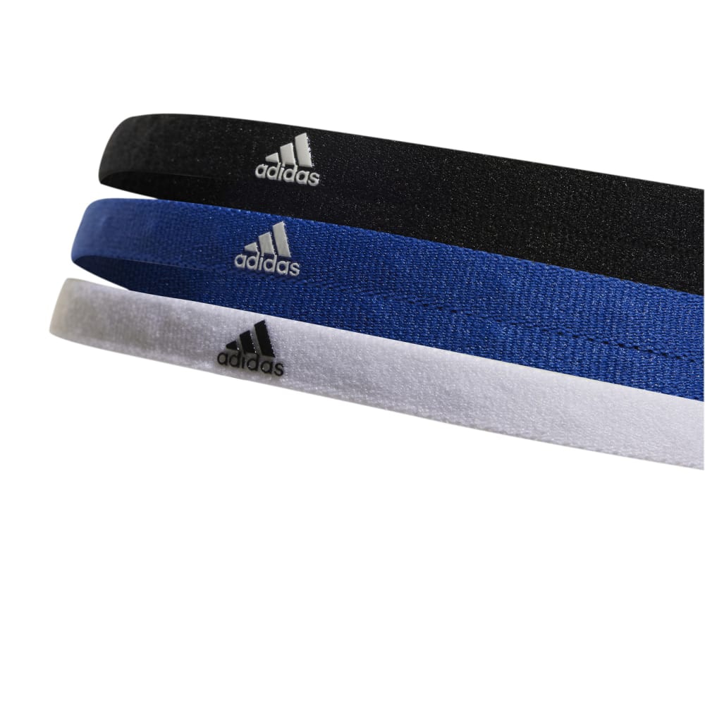 Adidas 3PP Hårbånd Hvit/Sort/Blå