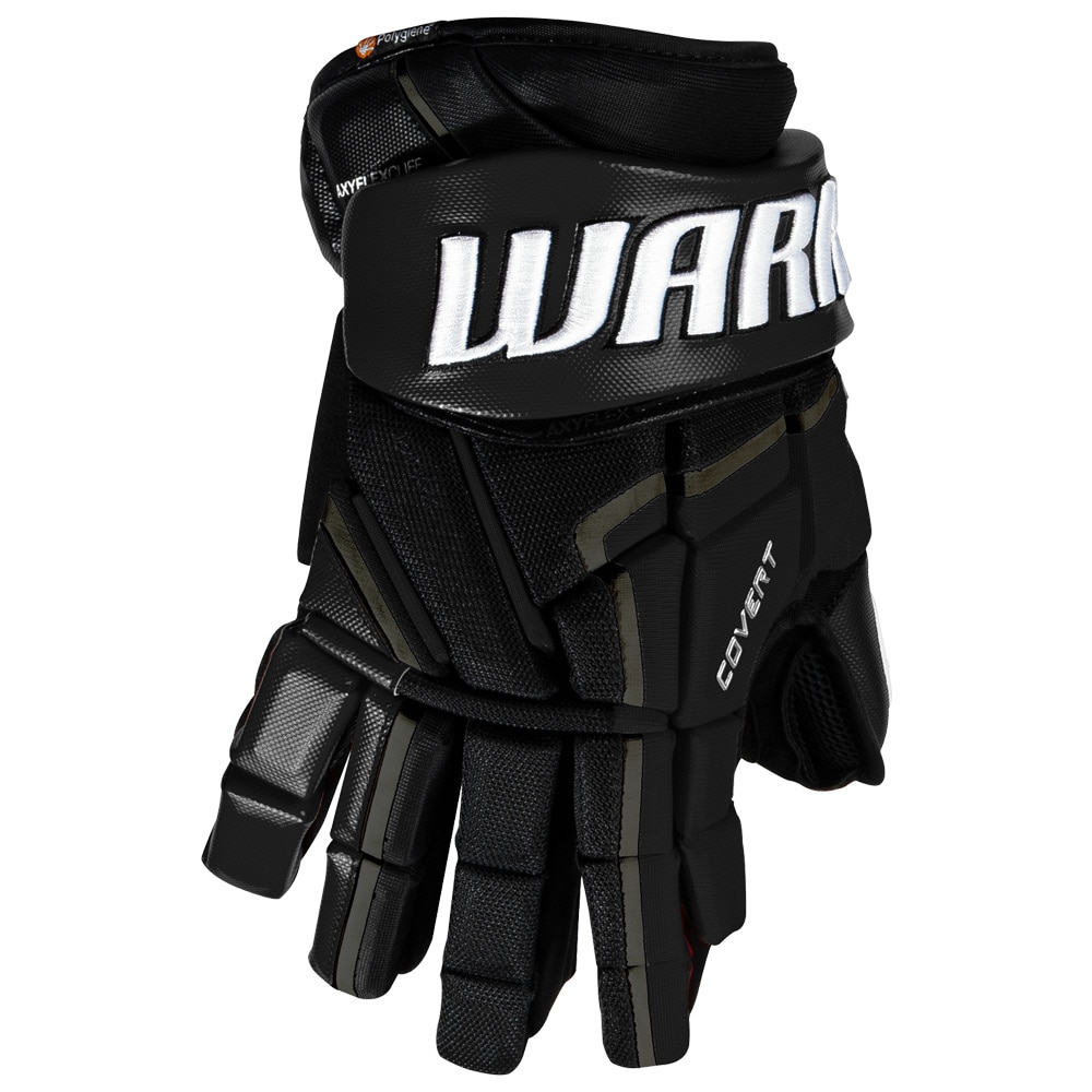 Warrior Covert QR5 PRO Junior Hockeyhanske Svart