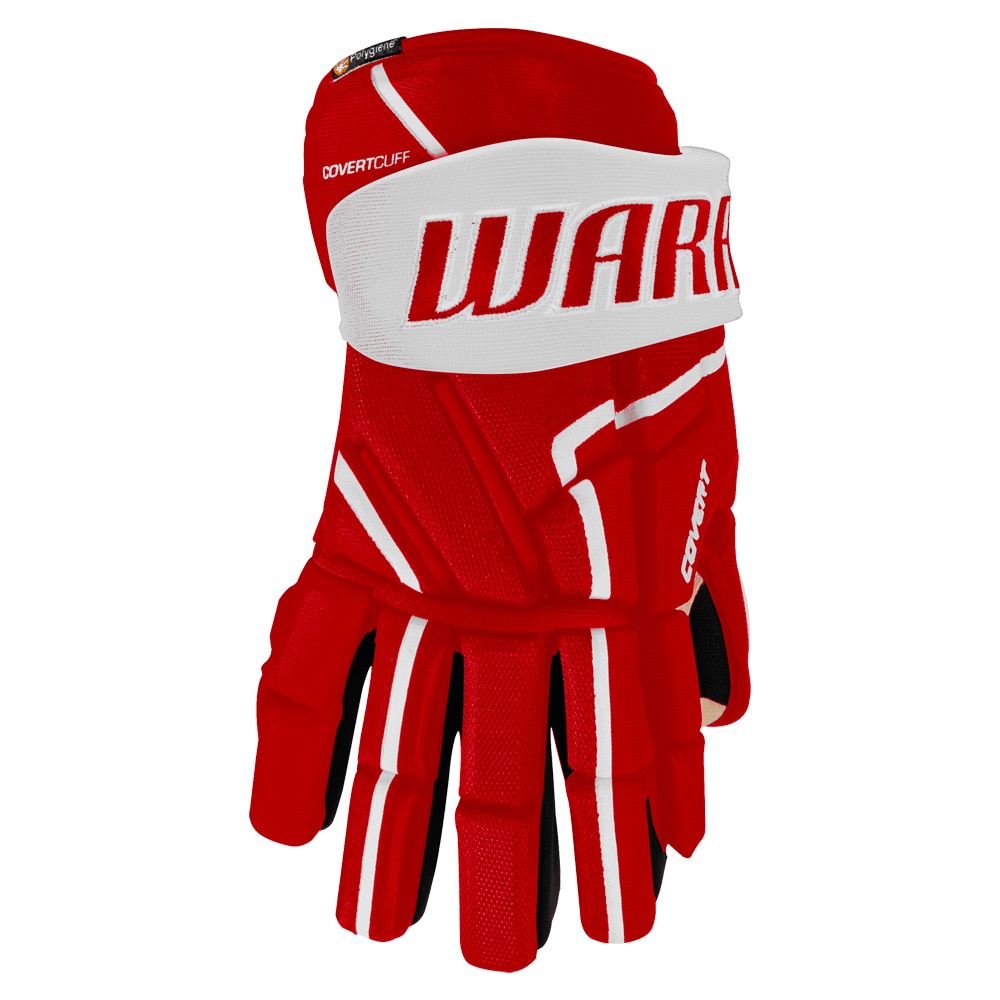 Warrior Covert QR5 20 Hockeyhanske Rød/Hvit