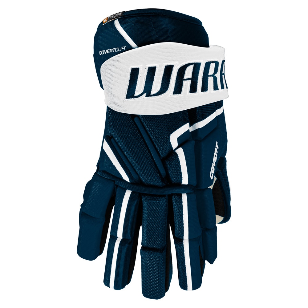 Warrior Covert QR5 20 Junior Hockeyhanske Marine/Hvit