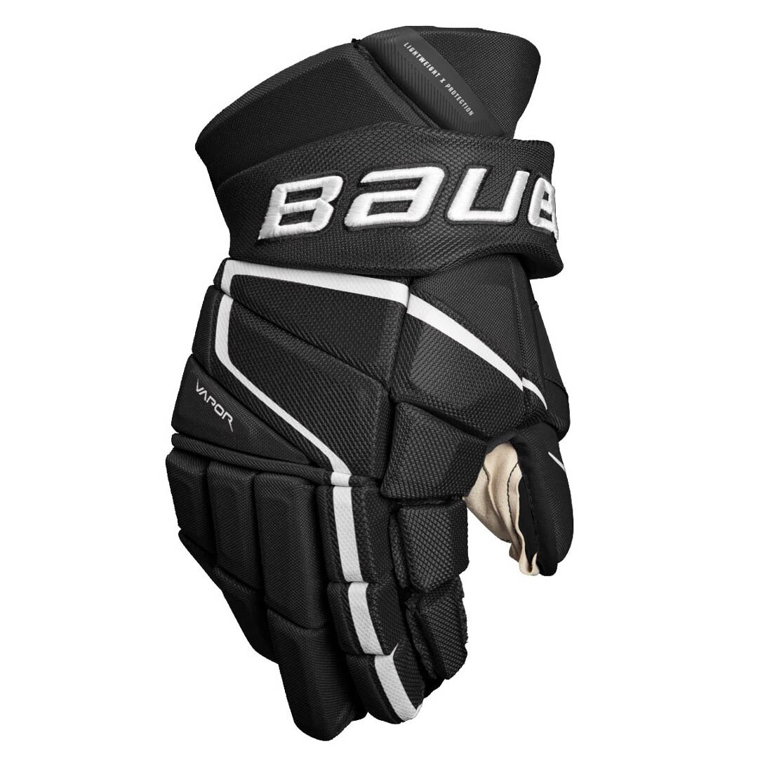 Bauer Vapor 3X Pro Int. Hockeyhanske Svart/Hvit