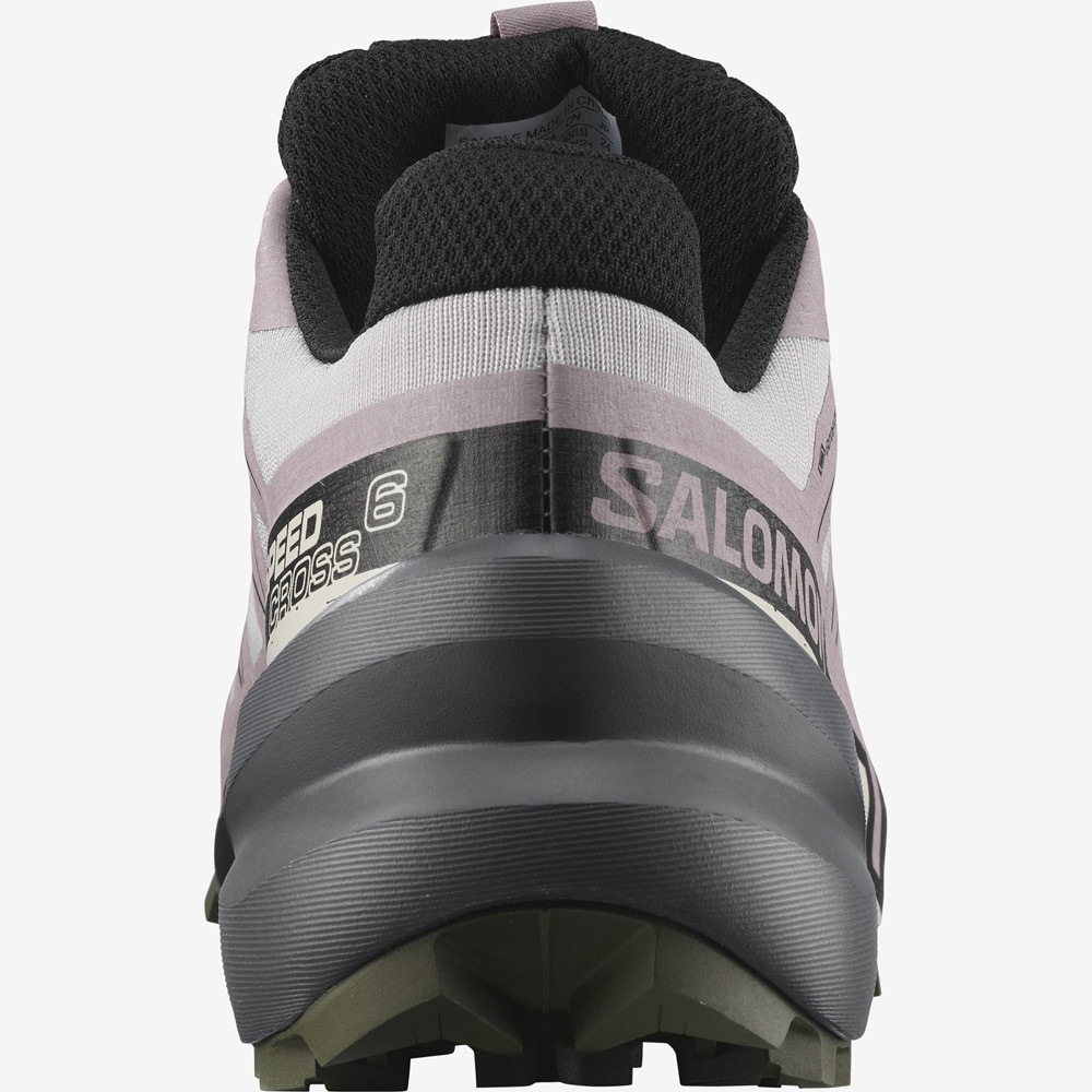 Salomon Speedcross 6 Gore-Tex Joggesko Dame Hvit/Rosa