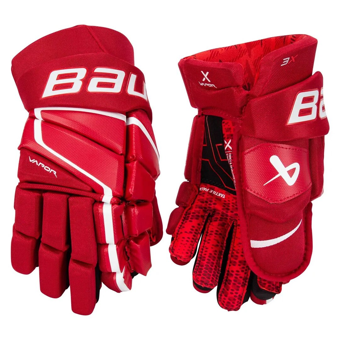 Bauer Vapor 3X Hockeyhanske Rød