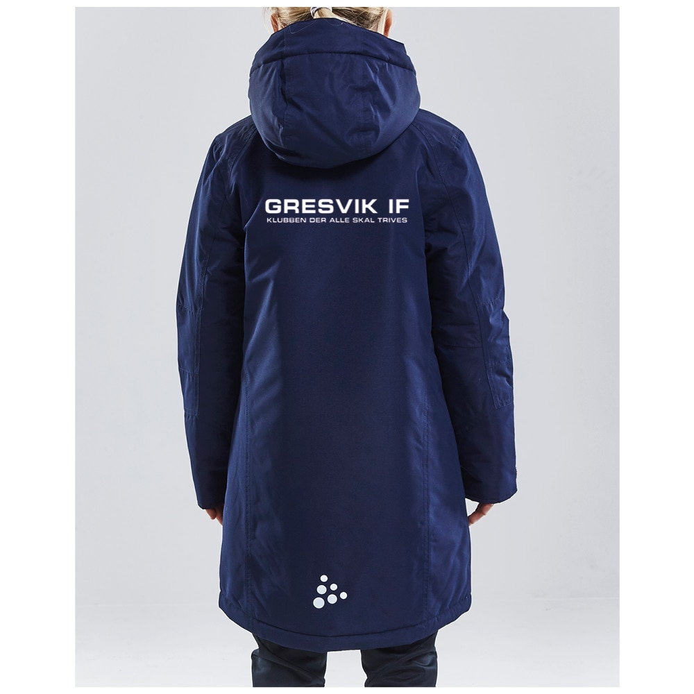 Craft Gresvik IF Parkas Dame Marine