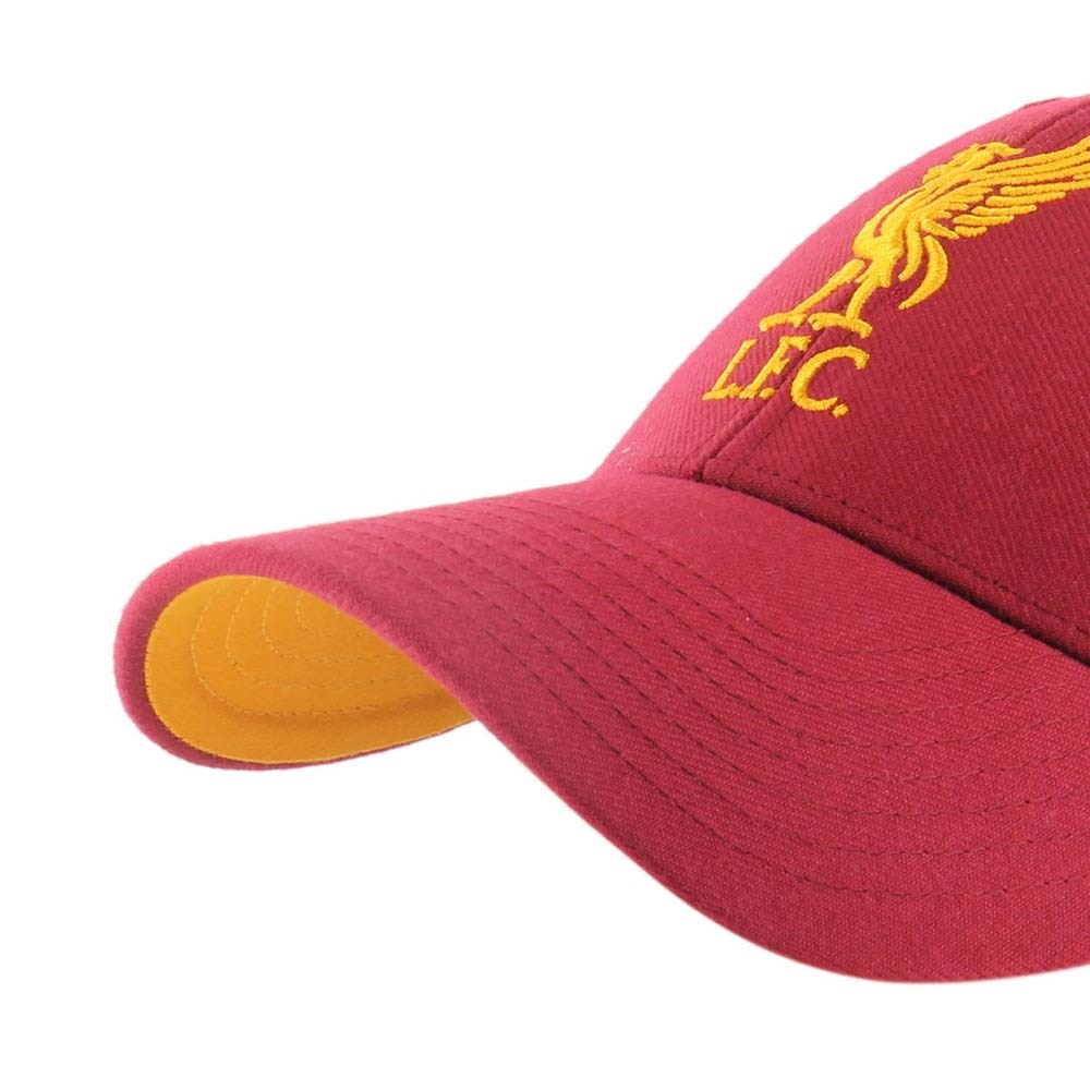 47 Liverpool FC MVP Snapback Caps Burgunder/Gul