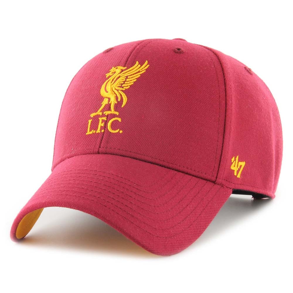 47 Liverpool FC MVP Snapback Caps Burgunder/Gul