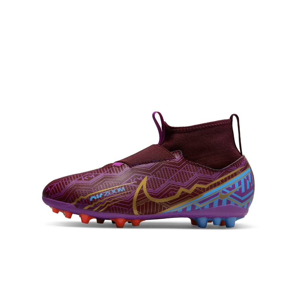 Nike Mercurial Zoom Superfly 9 Academy AG Fotballsko Barn Mbappé