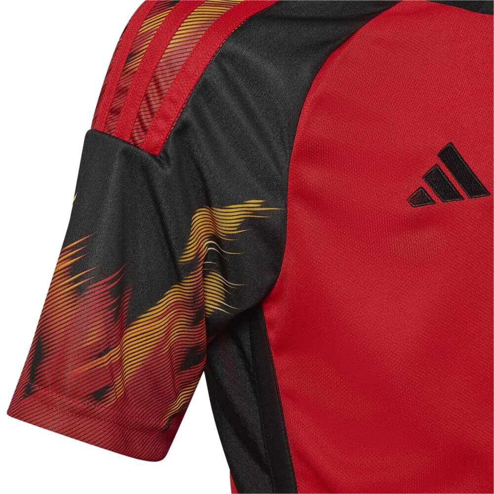 Adidas Belgia Fotballdrakt VM 2022 Hjemme Barn