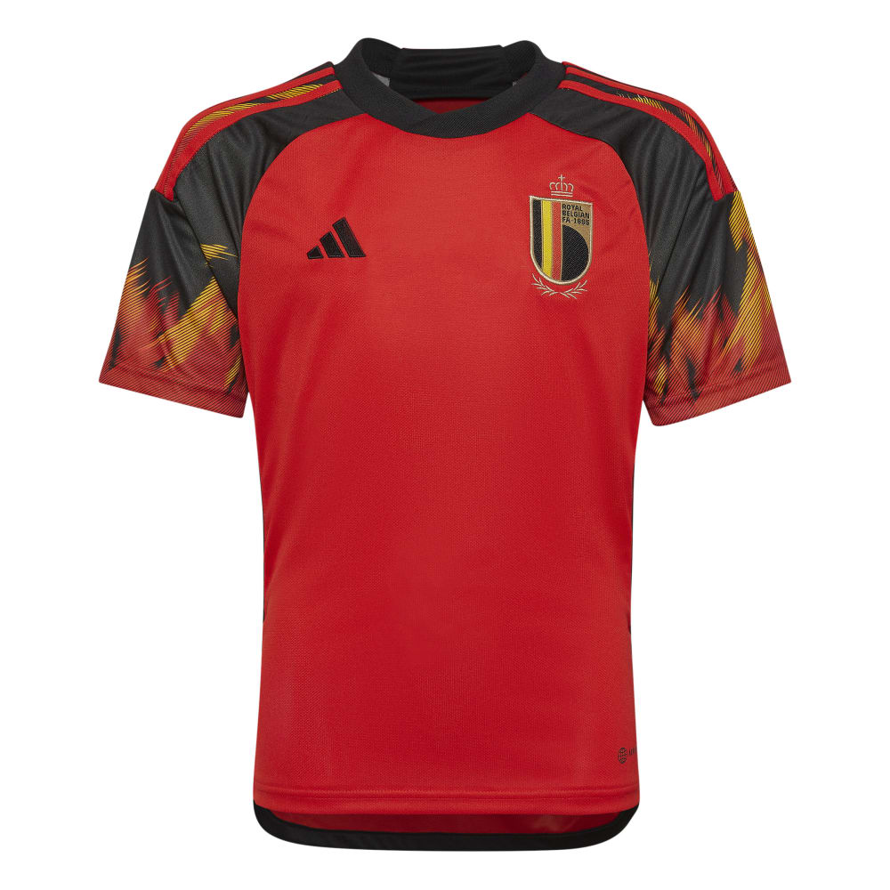 Adidas Belgia Fotballdrakt VM 2022 Hjemme Barn