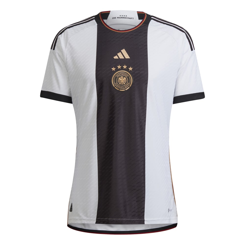 Adidas Tyskland Authentic Fotballdrakt VM 2022 Hjemme