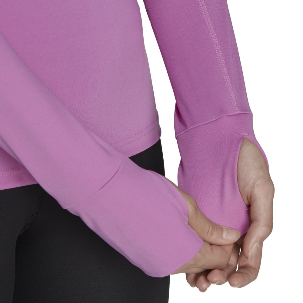 Adidas TechFit AeroReady Warm Langermet Trøye Dame Rosa