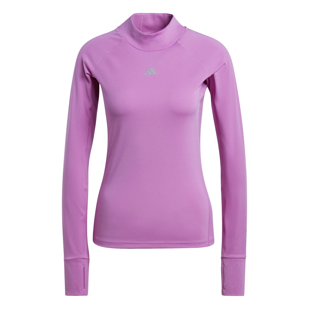 Adidas TechFit AeroReady Warm Langermet Trøye Dame Rosa