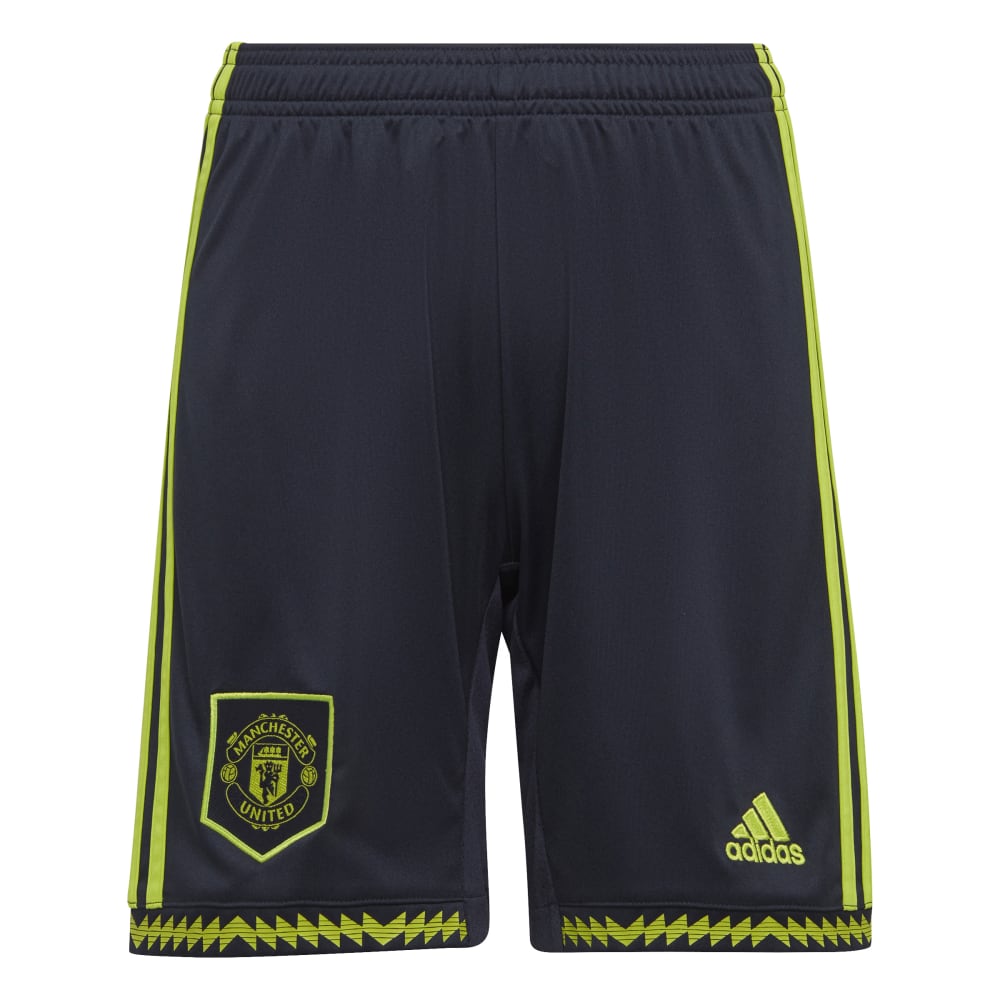 Adidas Manchester United Fotballshorts 22/23 3rd Barn