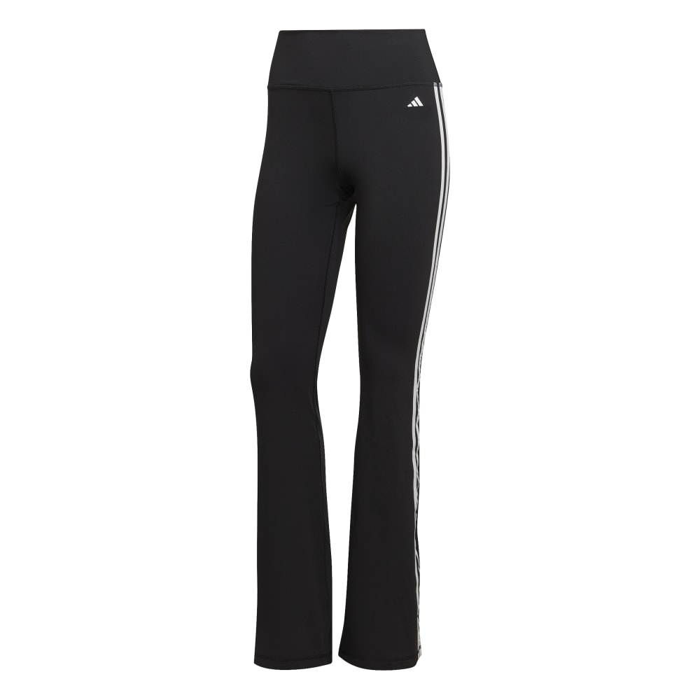 Adidas 3 Stripes Flared Leggings Dame Sort 