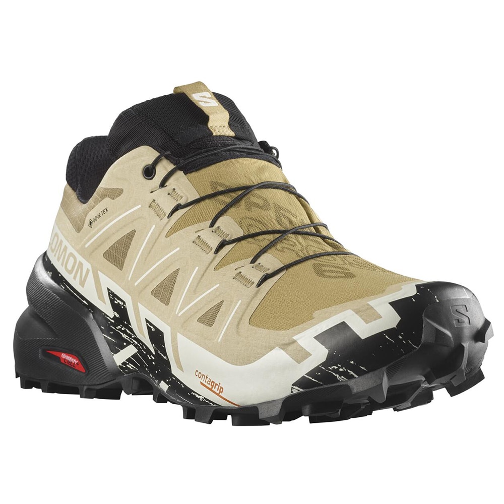 Salomon Speedcross 6 Gore-Tex Joggesko Herre Beige/Sort  