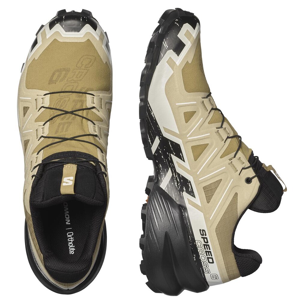 Salomon Speedcross 6 Gore-Tex Joggesko Herre Beige/Sort  