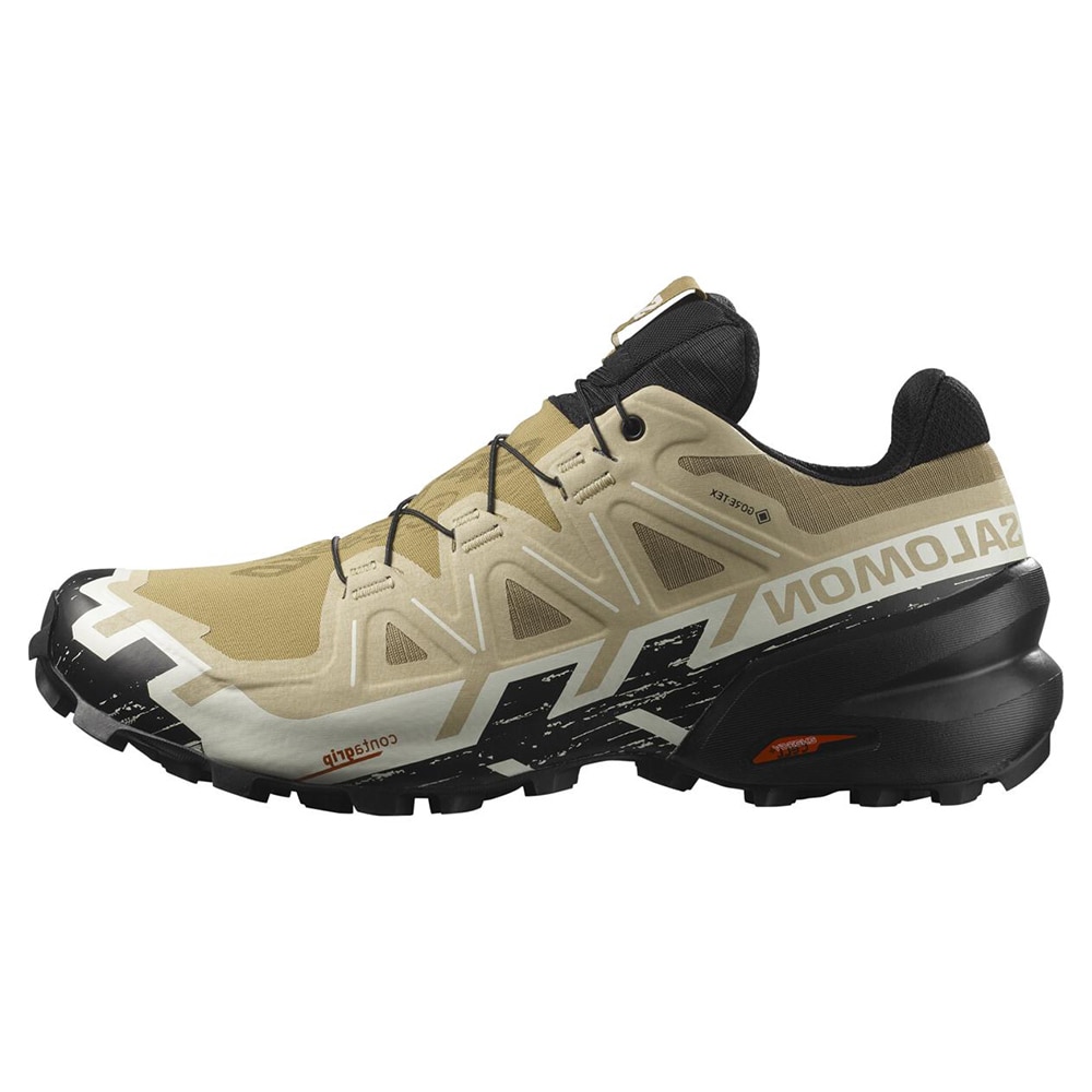 Salomon Speedcross 6 Gore-Tex Joggesko Herre Beige/Sort  