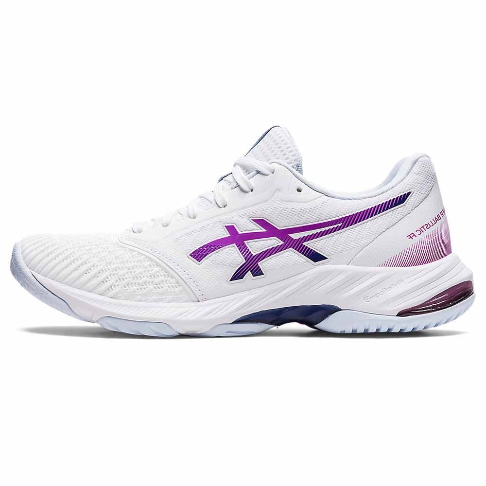 Asics Netburner Ballistic FF 3 Hallsko Dame Hvit/Lilla