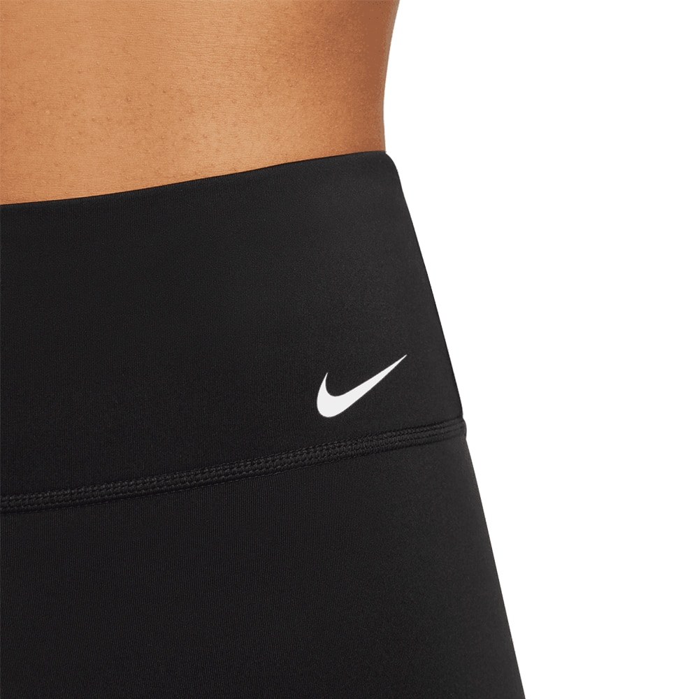 Nike One MR 7 Tights 2.0 Dame Sort 