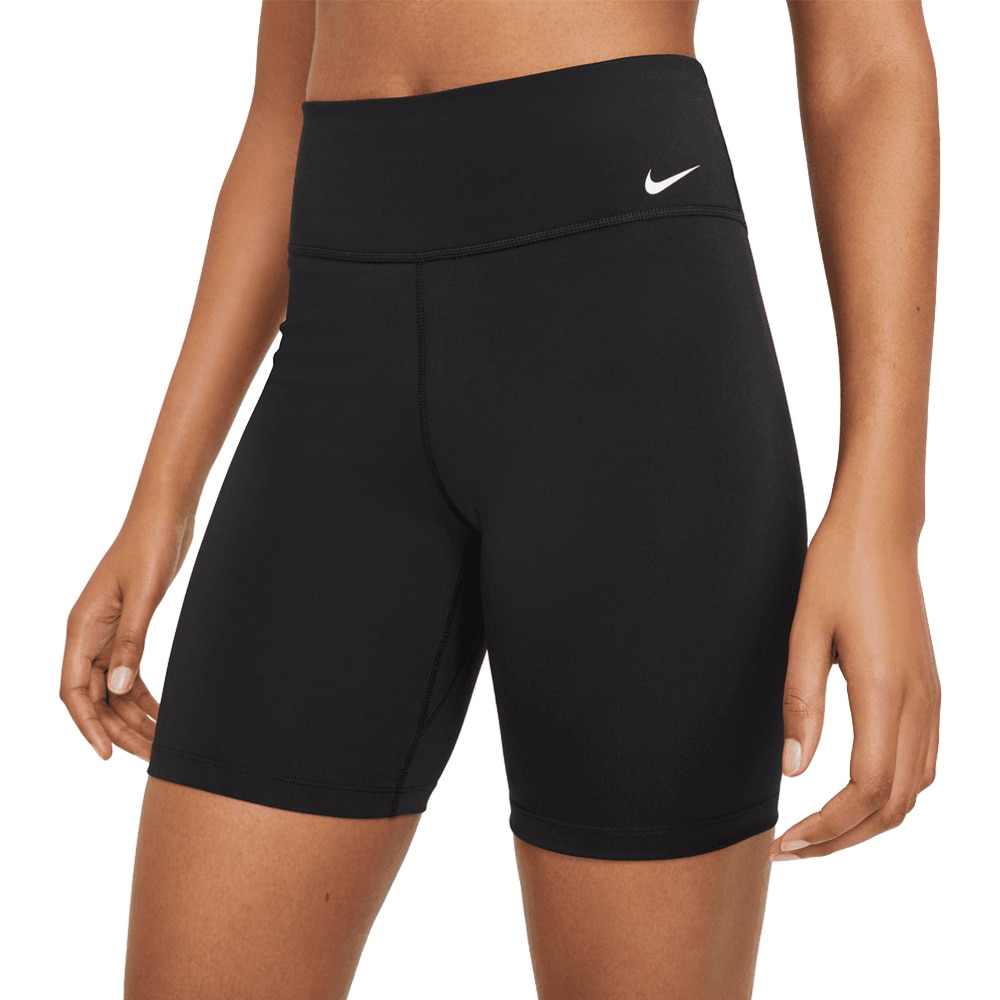 Nike One MR 7 Tights 2.0 Dame Sort 