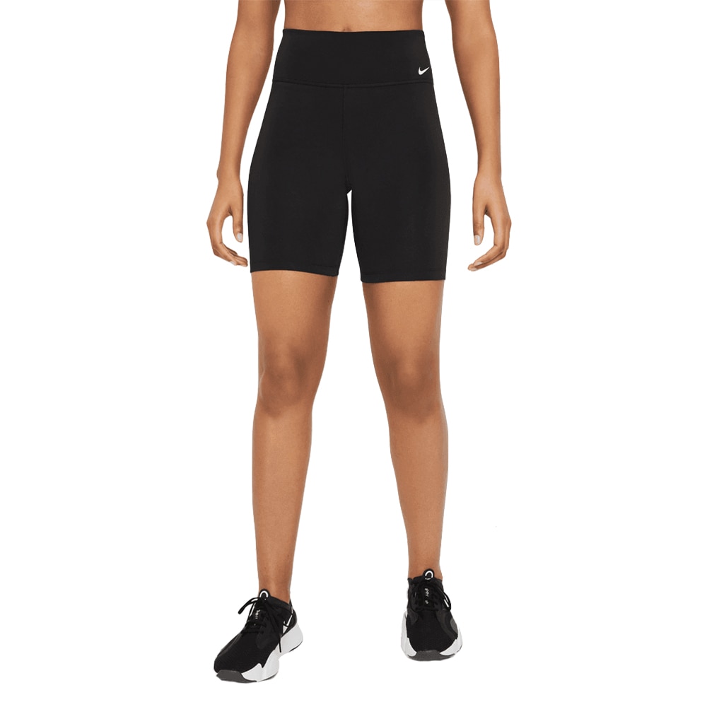 Nike One Mid-Rise 7" Tights 2.0 Dame Sort 