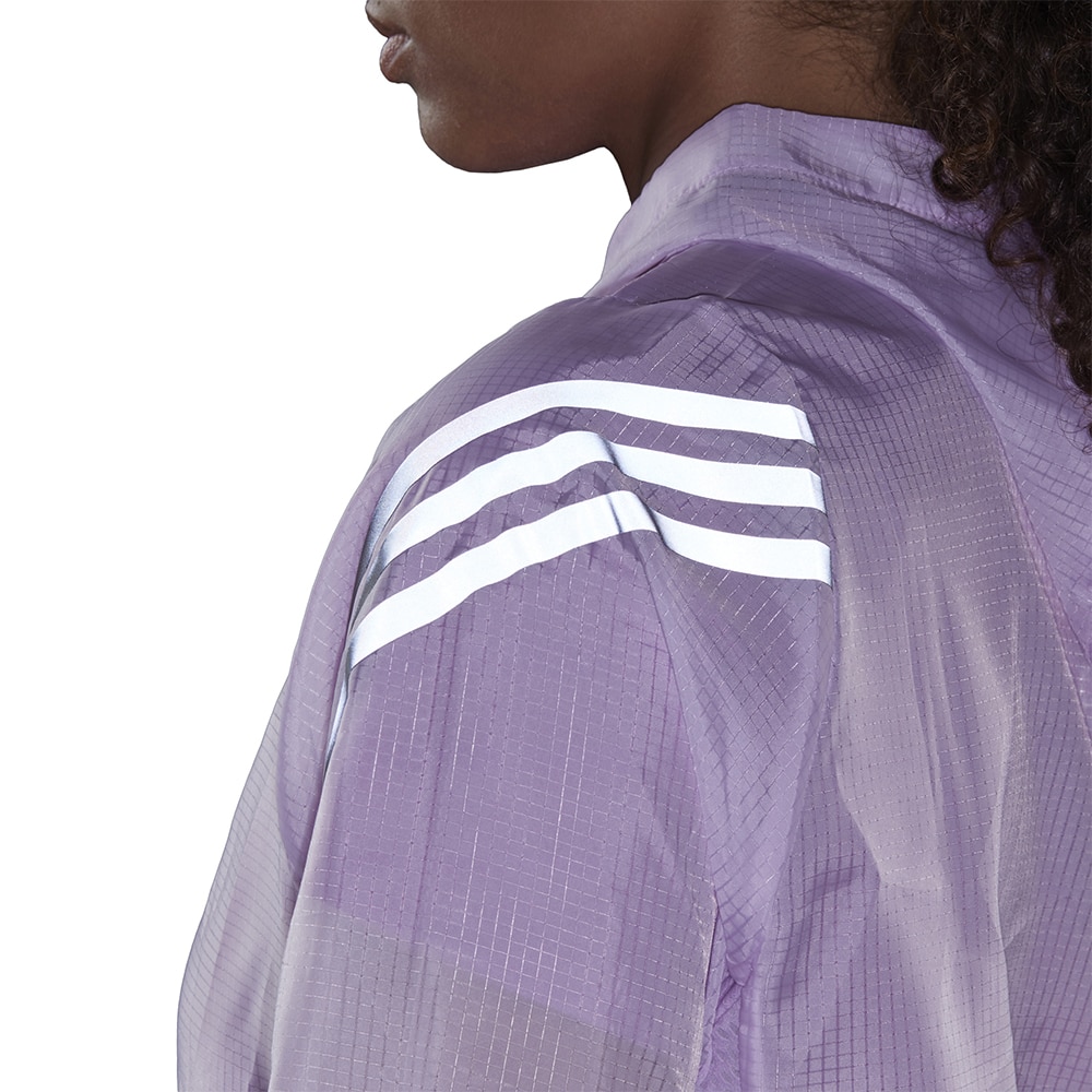 Adidas Run Icons 3-Stripes Running Vindjakke Dame Lilla 