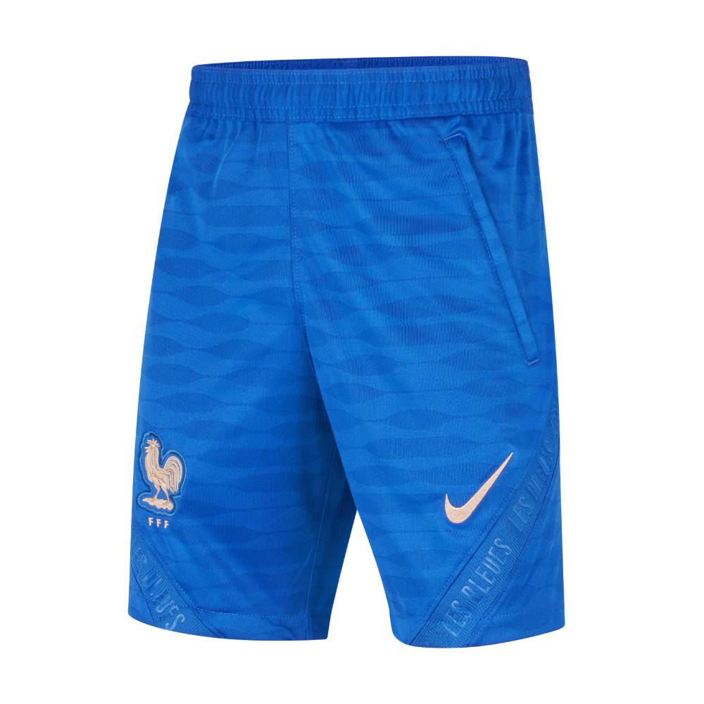 Nike Frankrike Dry Strike Fotballshorts VM 2022 Barn