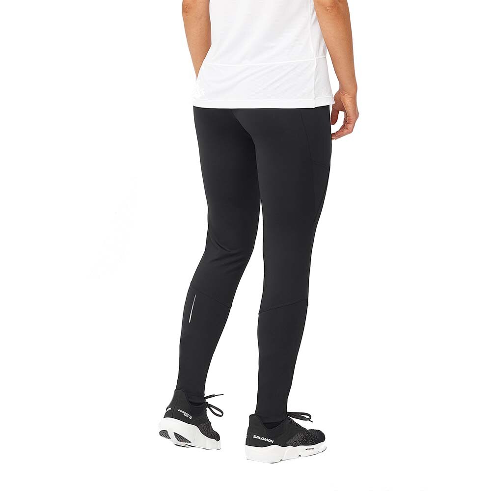 Salomon Cross Run 28" Tights Dame Sort 