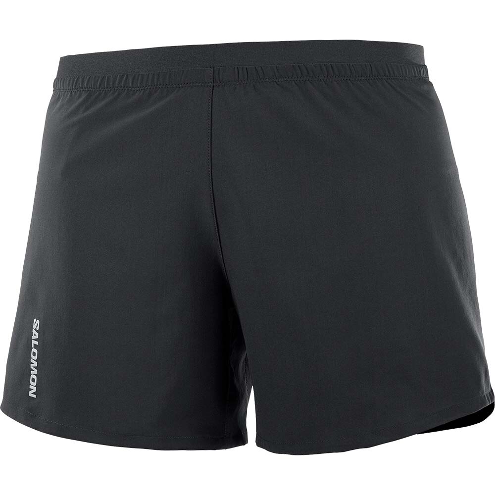 Salomon Cross 5" Løpeshorts Dame Sort 