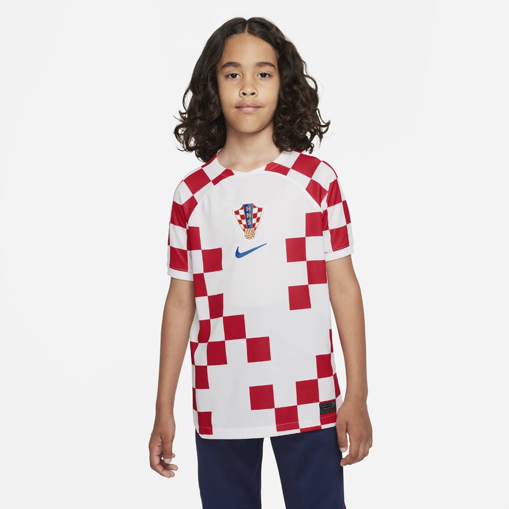 Nike Kroatia Fotballdrakt VM 2022 Hjemme Barn
