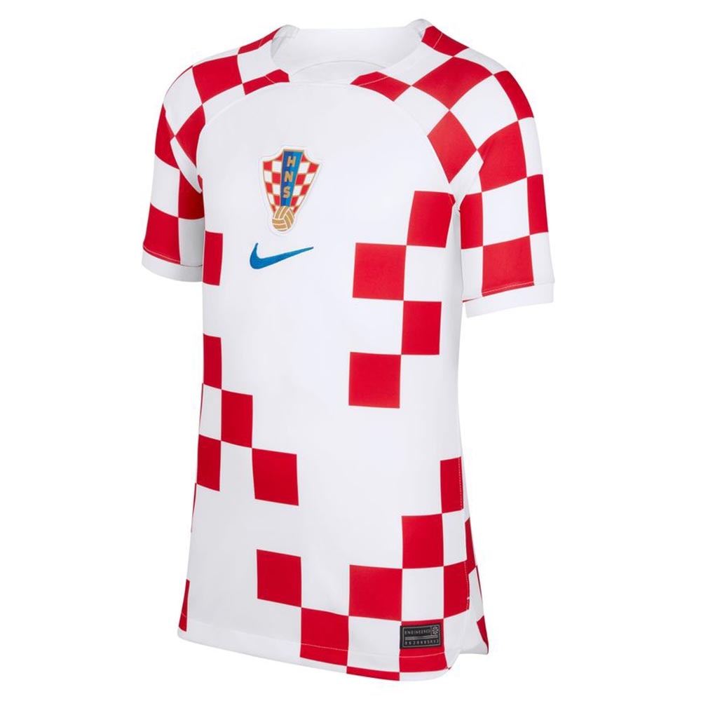 Nike Kroatia Fotballdrakt VM 2022 Hjemme Barn