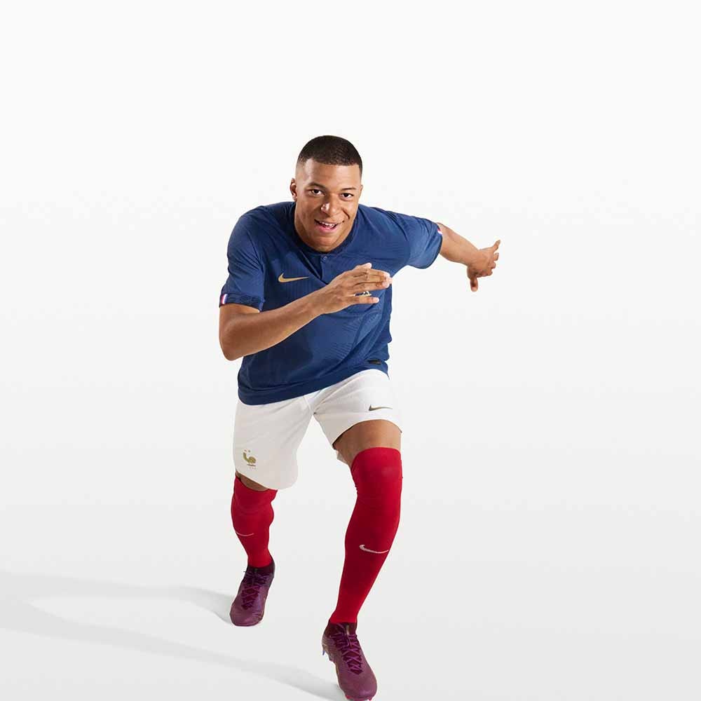 Nike Frankrike Fotballdrakt VM 2022 Hjemme Barn
