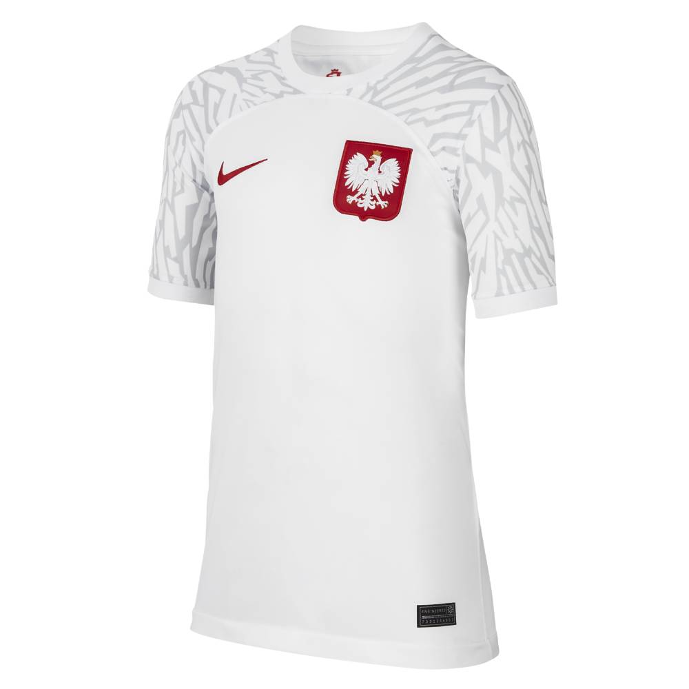 Nike Polen Fotballdrakt VM 2022 Hjemme Barn