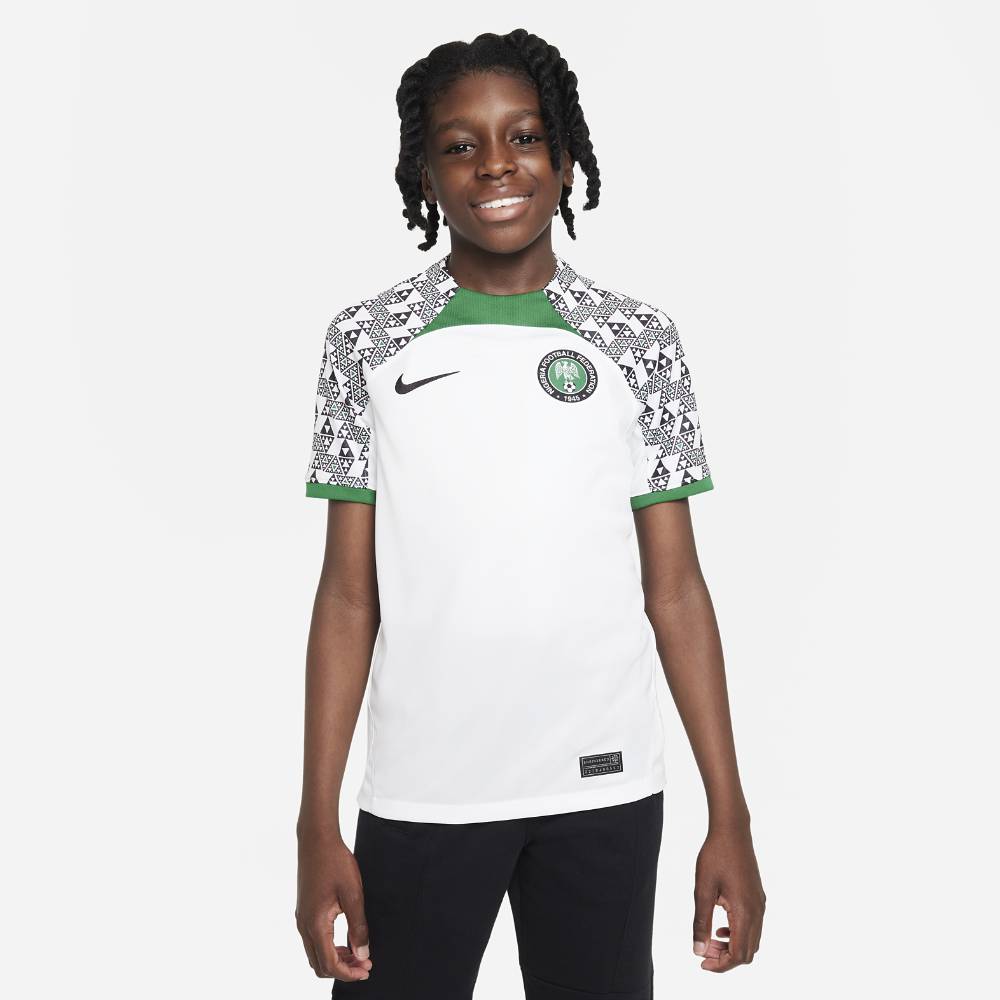 Nike Nigeria Fotballdrakt 22/23 Borte Barn