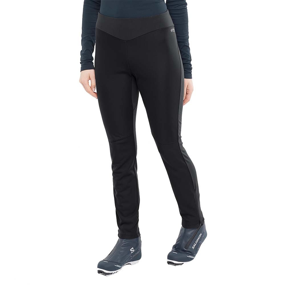 Salomon Gore-Tex Sshell Tights Dame Sort 