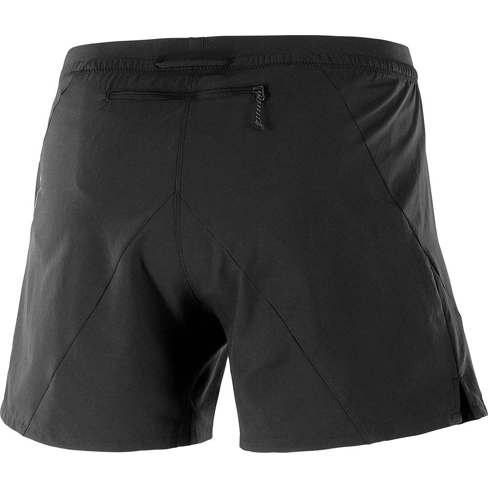 Salomon Cross 5" Løpeshorts Herre Sort 