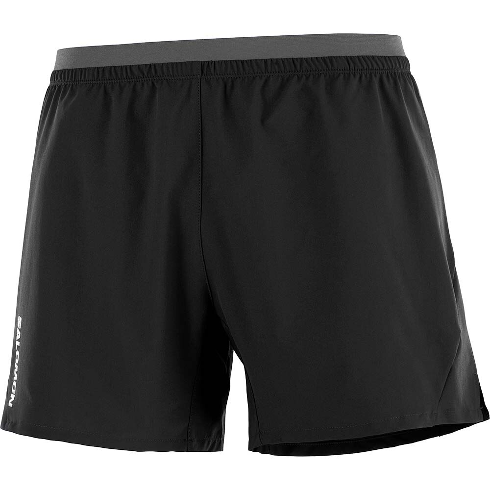 Salomon Cross 5" Løpeshorts Herre Sort 