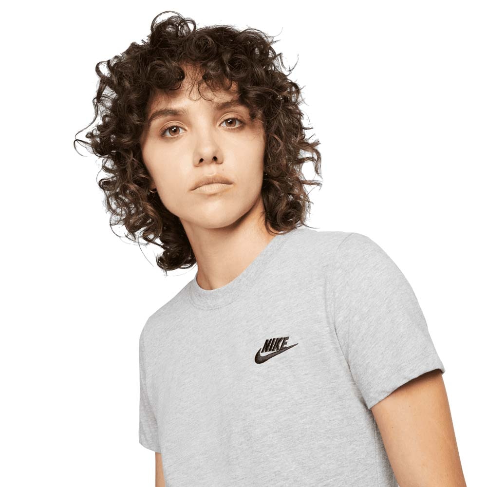 Nike Sportswear Club T-skjorte Dame Grå 