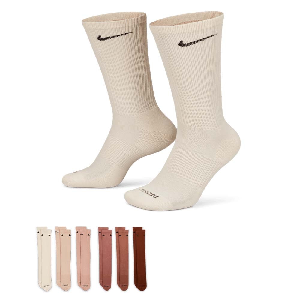 Nike Everyday Plus 6 Par Treningssokker Flerfarget 