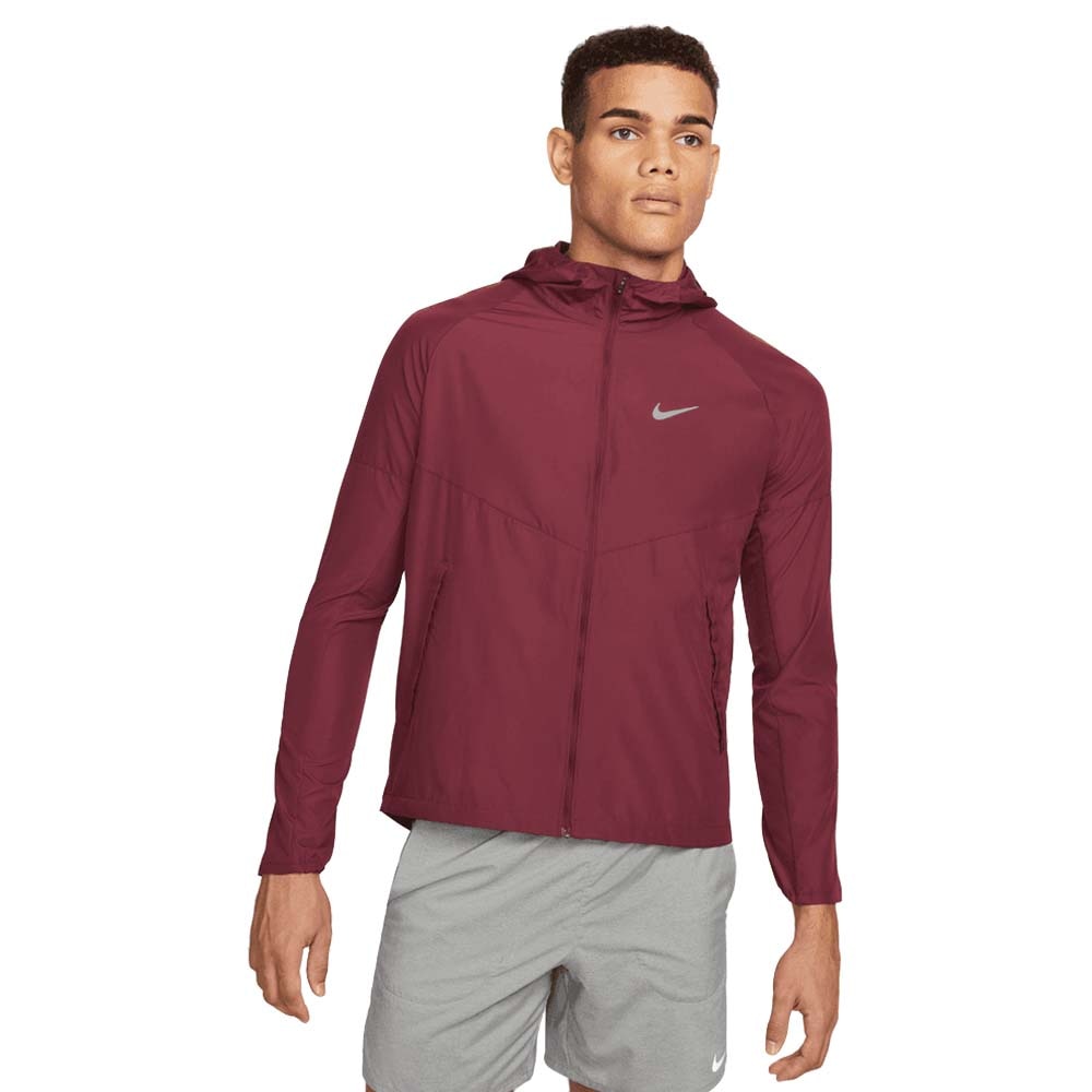 Nike Repel Miler Treningsjakke Herre Rød