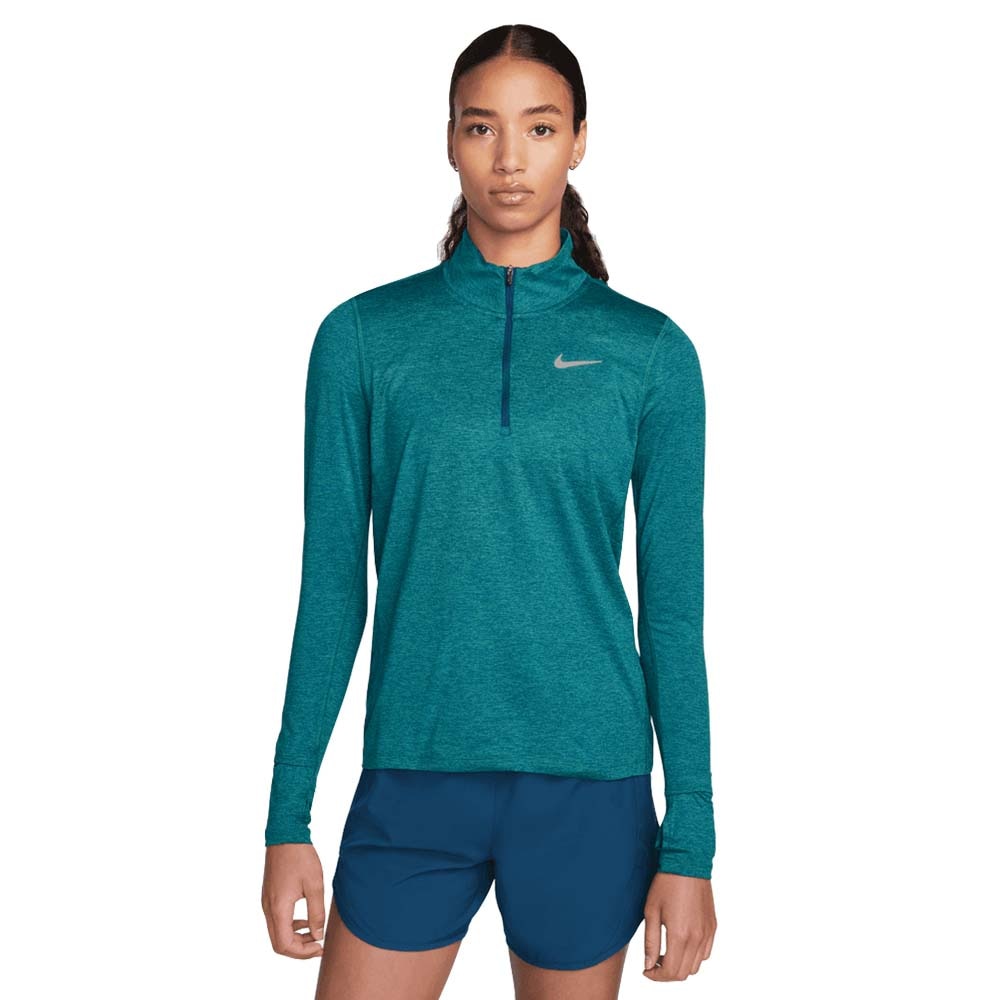 Nike Dri-Fit Element Half-Zip Løpetrøye Dame Blå