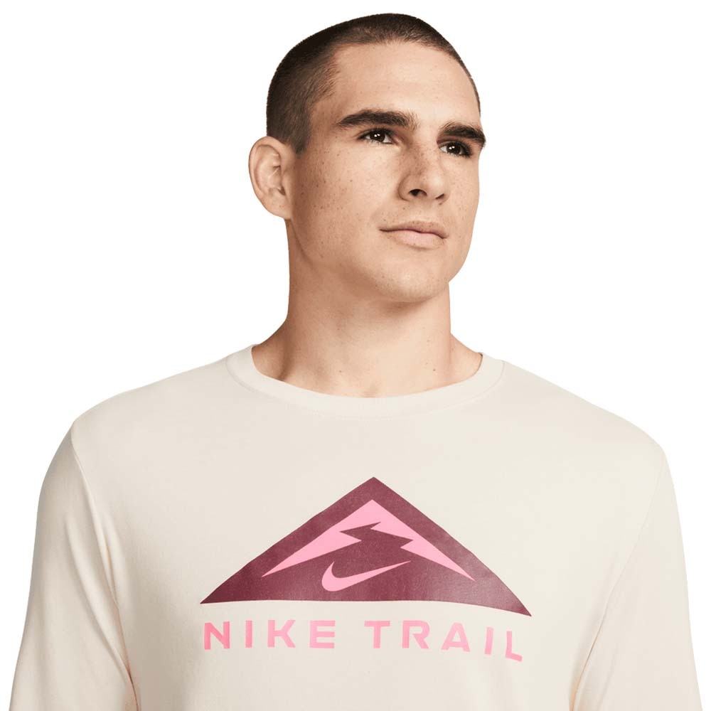 Nike Dri-Fit Trail Langermet Trøye Herre Beige
