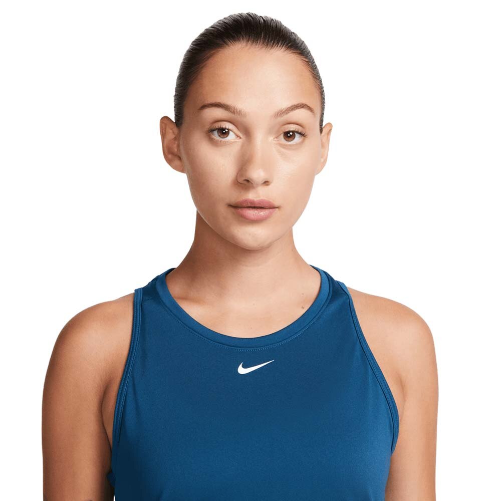 Nike Dri-Fit One Tank Singlet Dame Blå