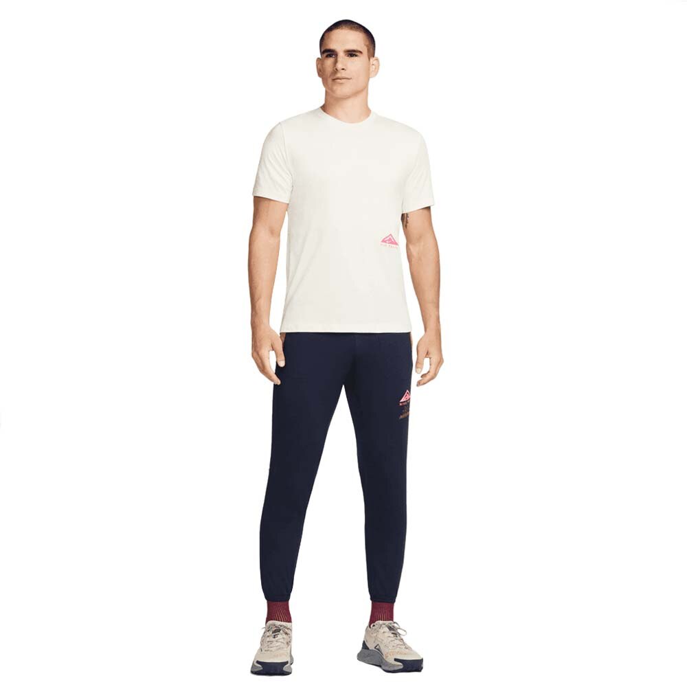 Nike Dri-Fit Trail Kortermet Trøye Herre Beige