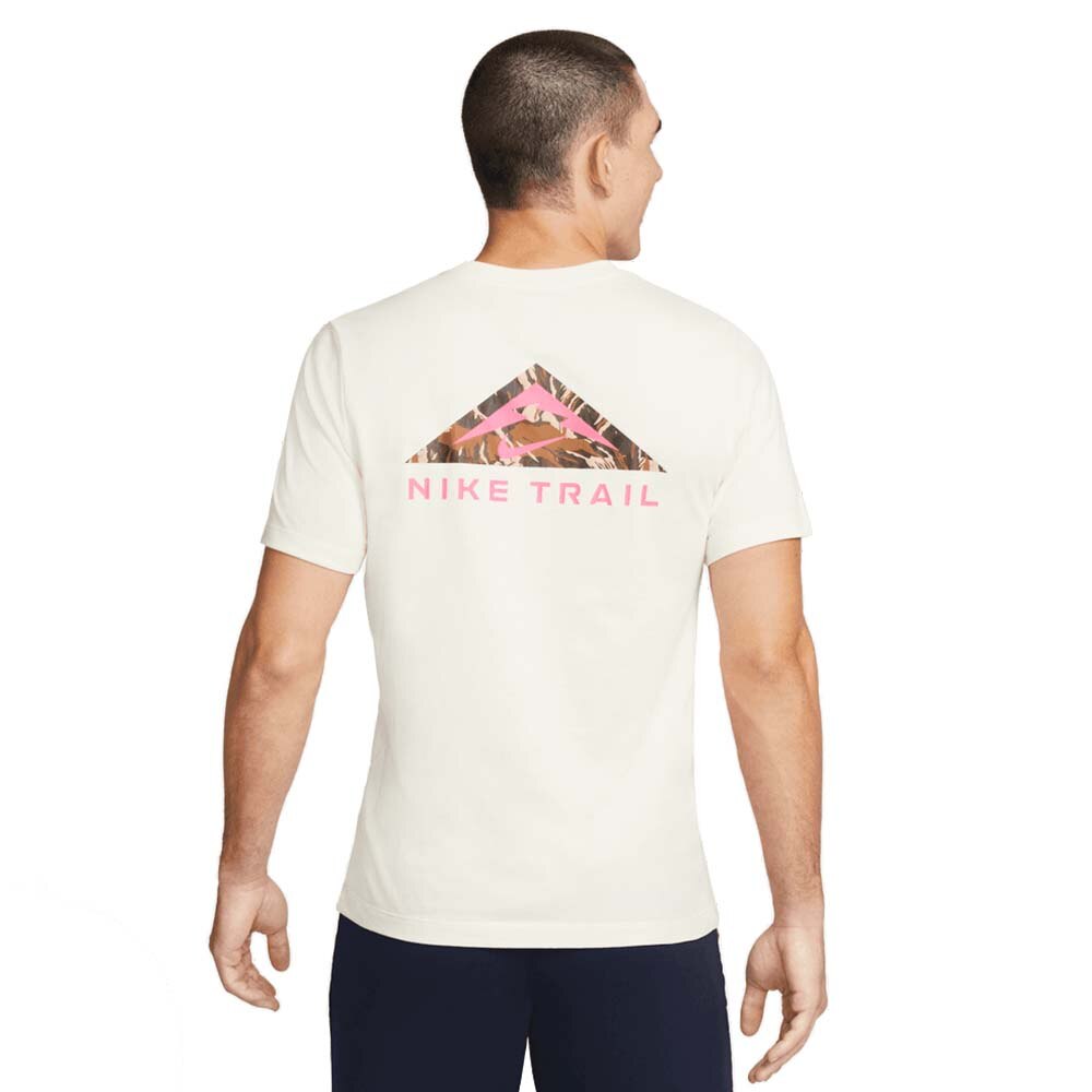 Nike Dri-Fit Trail Kortermet Trøye Herre Beige