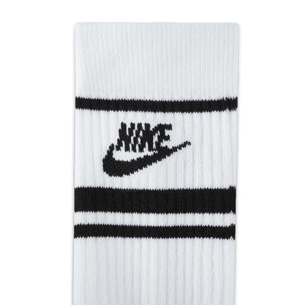 Nike Crew Essential Sokker 3Pack Hvit/Sort