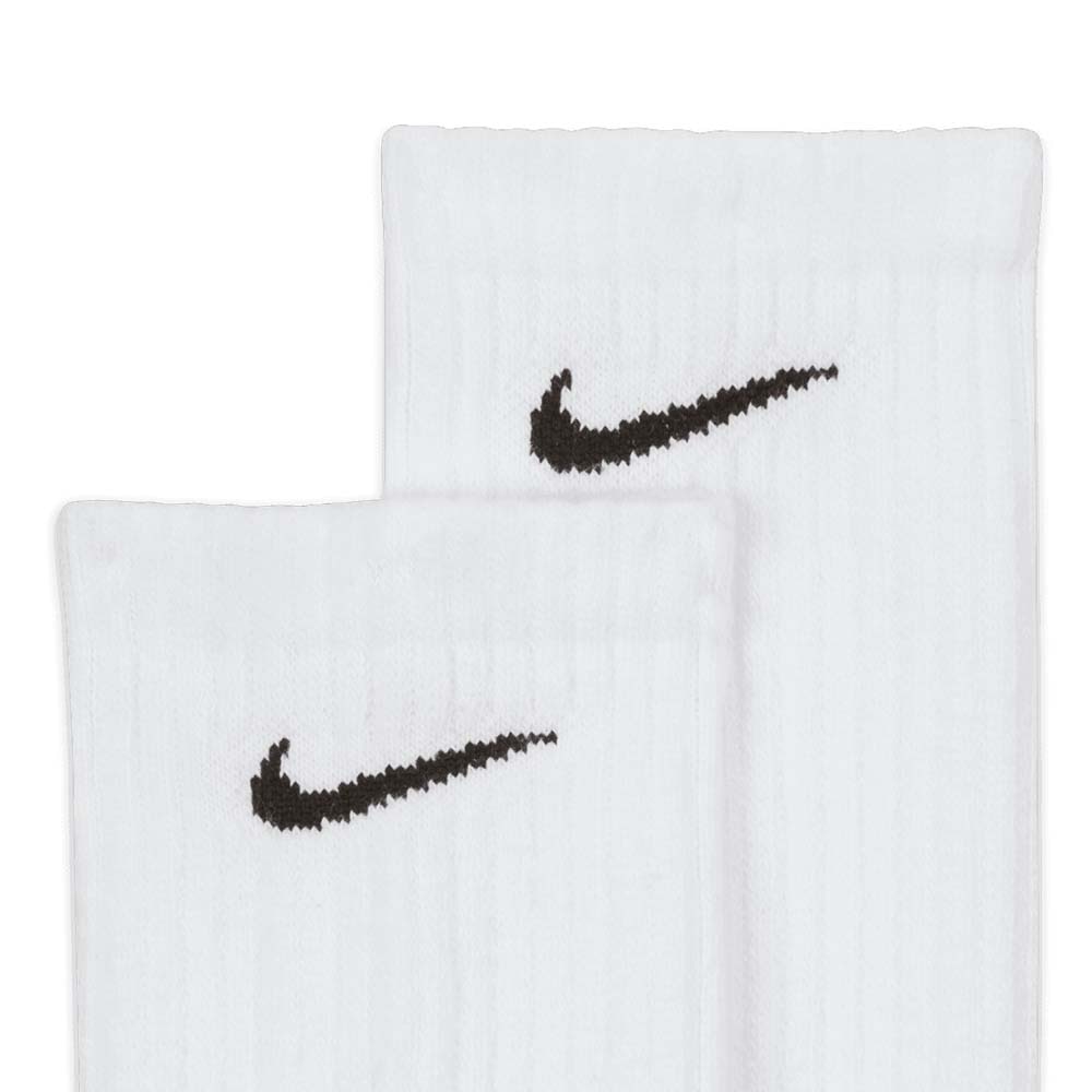 Nike Everyday Crew Sokker 3-Pack Hvit
