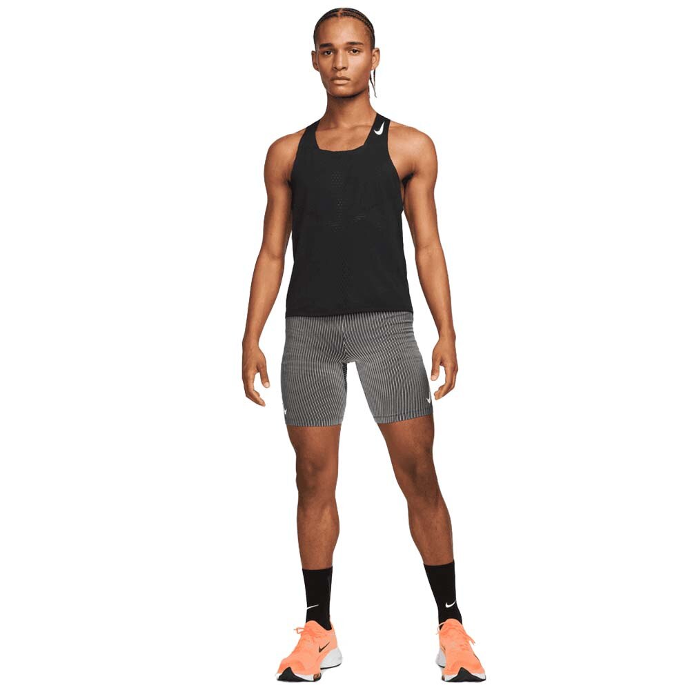 Nike ADV Aeroswift Singlet Herre Sort